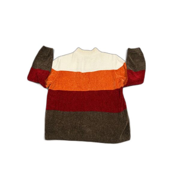 Alfred Dunner Women's Sweater Large Embroidered Floral Pullover Cozy Knit - Picture 2 of 3